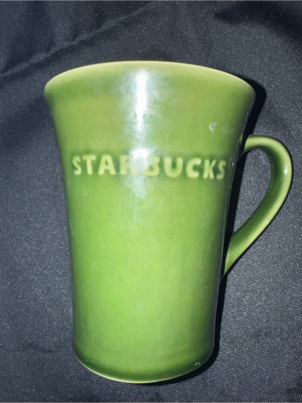 Starbucks Green embossed Logo Mug - no chips